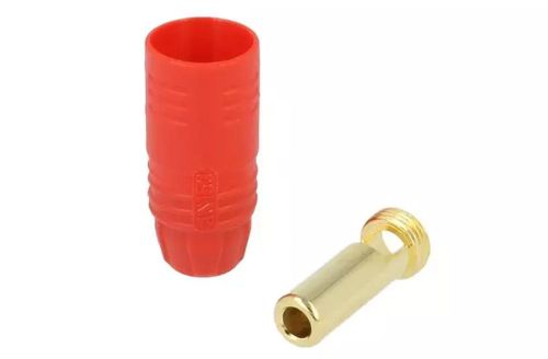 LPAA800395 - Li-Polar 7 mm Goldstecker AS150 - 150A - Stecker rot LPAA800395