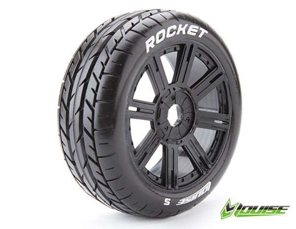 LR-T3190SB - B-Rocket 1_8 Buggy Komplettrad 17mm (2 Stk.) Louise LR-T3190SB