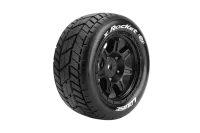 LR-T3295B - X-Rocket 1_7 X-MAXX Komplettrad 24mm (2 Stk.)