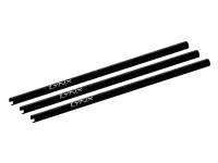 LX2557-3 - Tail Boom CNC Alu black (3 pcs.) - 130 S