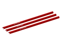 LX2557-7 - Tail Boom CNC Alu red (3 pcs.) - 130 S