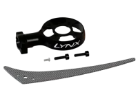 LX2558-3 - Heckmotoraufnahme Aluminium. schwarz - 130S