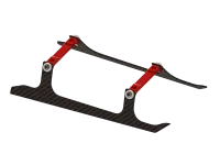 LX2560-7 - Landing Gear CNC Carbon Fiber red - 130 S