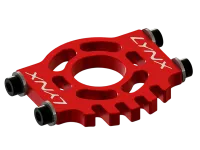 LX2564-7 - Motor Mount CNC Alu red - 130 S