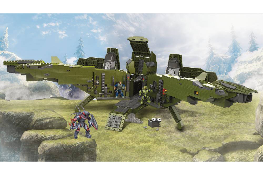 Mega Construx Halo Infinite UNSC PelicanFlugschiff (2024 Teile) MEGA