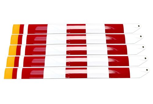 MDE470LPJ016 - 470L MD500E Hauptrotorblaetter (5 Blatt) Roban MDE470LPJ016