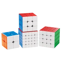 MF9201 - MoYu WCA 2x2-5x5 MeiLong Speed Cube- 4er-Pack Zauberwuerfel