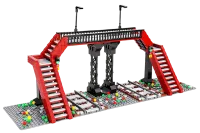 MK-12008 - MouldKing World Railway Railroad Crossing (655 pcs)