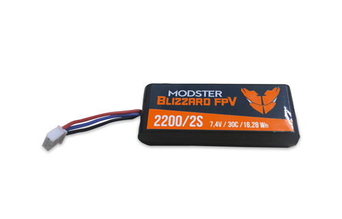 MODS217915 - PowerPack 2200mAh 2S 30C (XH) LiPo Akku (Blizzard FPV Race) modster MODS217915