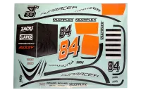 MPX-1-00627 - Dekorbogen FunRacer