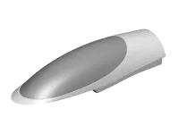 MPX-1-01016 - Kabinenhaube mit Kabinenhaubenglas - FunJet 2