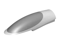 MPX-1-01022 - Kabinenhaube mit Kabinenhaubenglas - FunJet Ultra 2