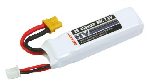 MPX- 1-02490 - Roxxy HV Lipo 2-450XT 7.6V 80C 3.42 Wh Multiplex MPX- 1-02490