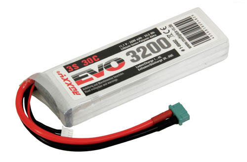 MPX-1-02600 - ROXXY EVO LiPo 3-3200M 30C 35.5 Wh Multiplex MPX-1-02600