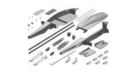 MPX-224110 - Klein-_Kunststoffteilesatz Segler