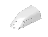 MPX-224171 - Kabinenhaube TwinStar II_BL
