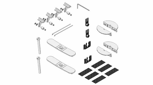 MPX-224174 - Kleinteilesatz TwinStar II_BL Multiplex MPX-224174