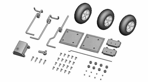 MPX-224290 - Fahrwerkssatz Tucan Multiplex MPX-224290