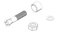 MPX-224311 - Mitnehmer 5mm_8mm FunCub XL