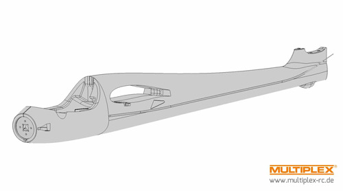 MPX-1-02826 - Rumpf EasyGlider 4 Multiplex MPX-1-02826