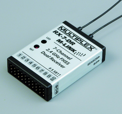 MPX-55811 - RX-7-DR M-Link 2.4 GHz Empfaenger Multiplex MPX-55811