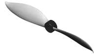 MPX-1-01007 - MPX-Propeller Indoor GWS EP-8x4 HD