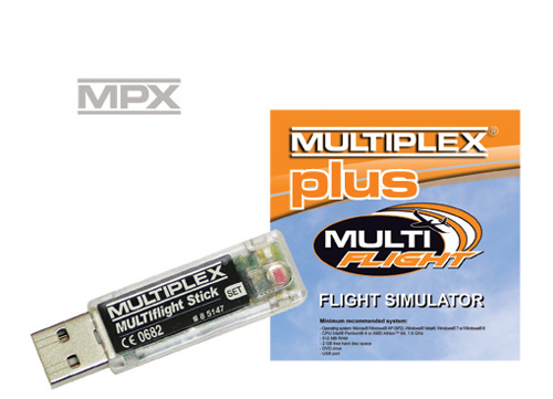 MPX-85165 - MULTIflight Stick inkl. MULTIflight PLUS Multiplex MPX-85165