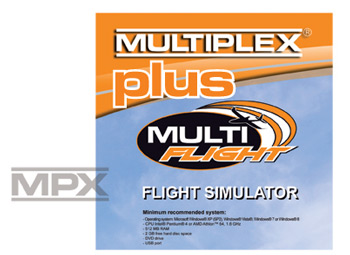 MPX-855332 - CD Flug-Simulator MULTIflight PLUS Multiplex MPX-855332