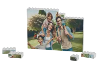 PB-176_95 - Personalisiertes Klemmbaustein-Puzzle 176 x 95 (60 Steine)