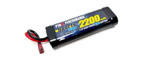PP2-2200D - Pink Performance Sports Akku 7.2V-2200Mah (Deans) 270g Kyosho PP2-2200D