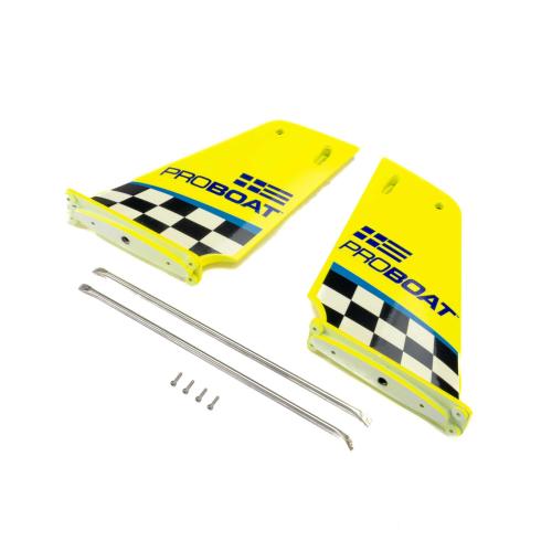 PRB-4055 - Vertical Finnen: U-34 Hydro Pro Boat PRB-4055