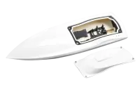 PRB281121 - Hull and Canopy Set. White: Impulse 32