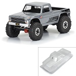 PRO361300 - 1_10 1967 Ford F-100 Clear Body 12.3 (313mm) Wheelbase Crawlers