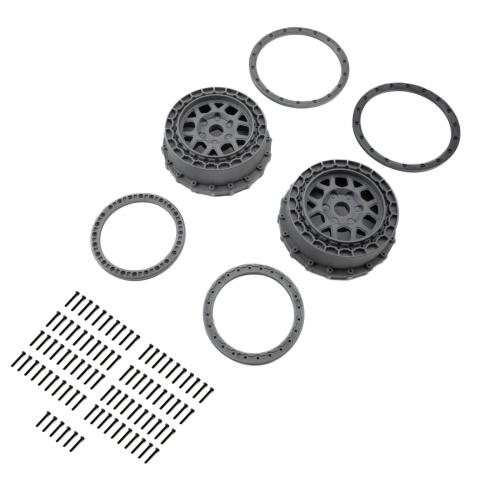 PRO287805 - Rad und Beadlock-Set. grau: 5IVE-T 3.0 PRO287805