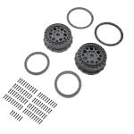 PRO287805 - Wheel and Beadlock Set. Gray: 5IVE-T 3.0