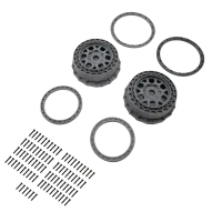 PRO287805 - Wheel and Beadlock Set. Gray: 5IVE-T 3.0