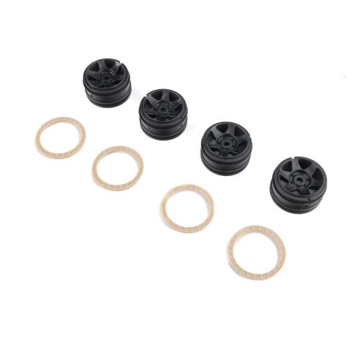 PRO288603 - 1_30 Black Rhino Bahari-Raeder mit aufgeklebten Wulstringen: Axial SCX30 PRO288603