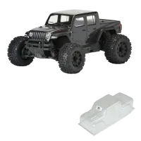 PRO357500 - 1_10 Jeep Gladiator Rubicon Clear Body: GRANITE