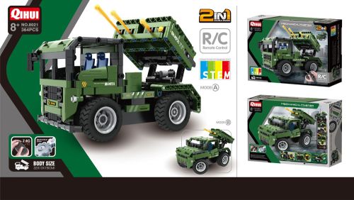 QH-8021 - Qihui Raketenwerfer 2in1 (364 Teile) QH-8021