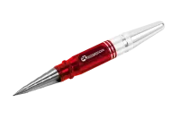 R06204R - Lexanbohrer mit Schutzkappe rot