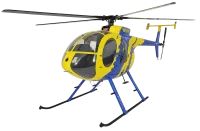 RCH-MD500BY8 - 800 MD-500E ARF Yellow Blue