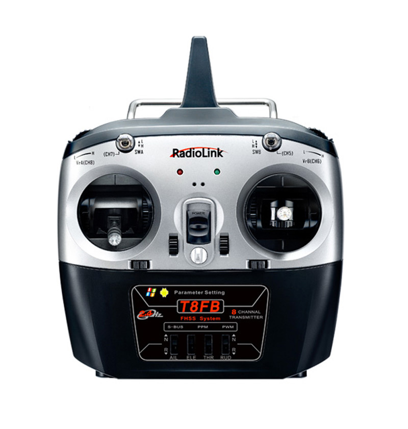 RLT8FBM2 - RadioLink T8FB 2.4GHz FHSS 8-Kanal inkl. R8FM (Mode2) RLT8FBM2