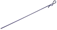 RS046B - Karosserieclips extra lang blau