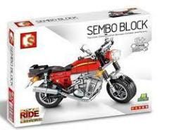 S-701116 - Super Motorcycle rot (282Teile) SEMBO BLOCK S-701116