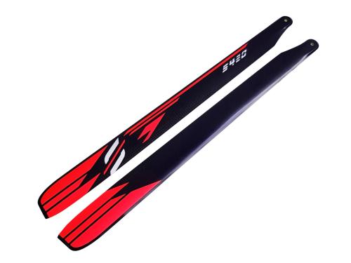 SAB-S420-O - SAB Carbon-Hauptrotorblaetter Orange 420 mm SAB-S420-O