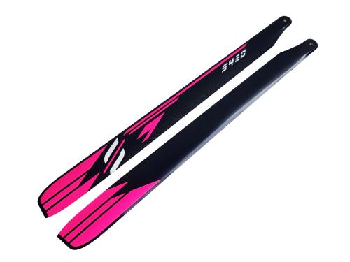 SAB-S420-P - SAB Carbon Hauptrotorblaetter Pink 420 mm SAB-S420-P