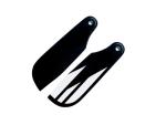 SAB-S72-W - SAB Carbon Fiber Tail Blades 72mm White