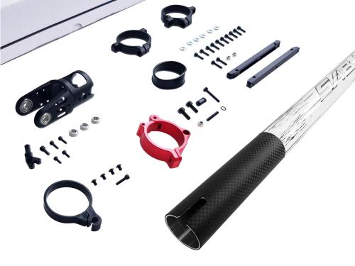 SC770 - Carbon Rounded Tail Boom Conversion Kit SAB SC770