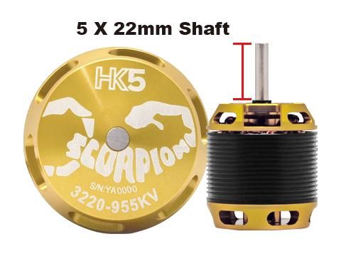 SCO-HK5-3220-955kv - Scorpion HK5-3220-955kv SCO-HK5-3220-955kv