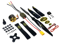 SCO1000156 - Scorpion A2-4222 PNP Combo (6s _ 60-64 Acro _ 20cc _ 2550w) Black Ember